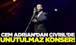 Çivril'de Cem Adrian'dan unutulmaz konser
