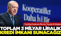 Cumhurbaşkanı Erdoğan'dan kredi müjdesi...