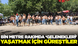 Dağeymiri Ceviz Festivali'nde gençler er meydanına çıktı