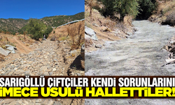 Sarıgöllü çiftçilerden örnek dayanışma!