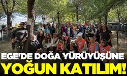 Ege'de doğa yürüyüşü ve eğitim etkinliği