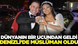 Taylandlı Apinya, Denizli'de Müslüman oldu