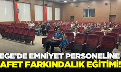 Ege'de emniyet personeline anlamlı eğitimi