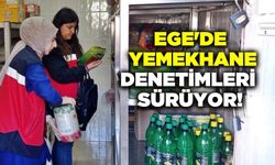 Ege'de kantin ve yemekhane denetimleri sürüyor!
