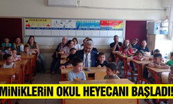 Ege'de öğrenciler yeni döneme merhaba dedi