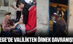 Aydın'da 85 yaşındaki Durmuş amca huzurevine yerleştirildi