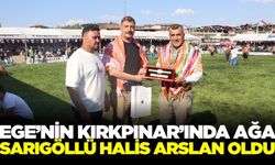 Sarıgöllü esnaf güreş ağalığını yine kimseye bırakmadı