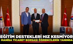 Manisa Ticaret Borsası'ndan öğrencilere anlamlı destek!