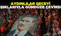 Aydın'da fener alayına binlerce kişi katıldı!