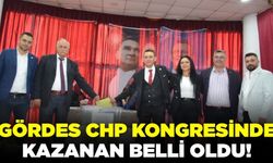 CHP Gördes'te kongre heyecanı sona erdi: Kazanan belli oldu!