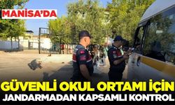 Manisa'da okul çevreleri denetimi gerçekleştirildi