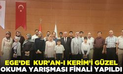 Ege'de hafızlık  yarışması il finali yapıldı
