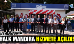 Halk Mandıra Gölmarmara’da Açıldı