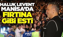 Manisa'da kurtuluş coşkusu Haluk Levent ile katlandı