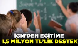 Ege'de öğrencilere anlamlı destek!