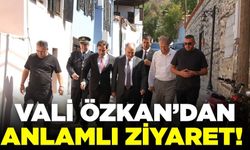 Vali Özkan, Tarihi Zafer Okulunu ziyaret etti!