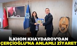 Özlem Çerçioğlu, İlkhom Khaydarov ile bir araya geldi!