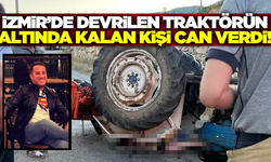 İzmir'de traktör kazası can aldı!