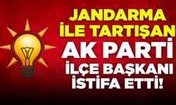 Jandarma ile tartışan AK Parti Beylikova İlçe Başkanı istifa etti!