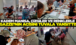 KADEM Manisa, Gazze için çizdi!