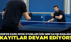 Ege'de Kamu Spor Oyunları başlıyor!