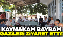 Kaymakam Bayram'dan anlamlı ziyaret!