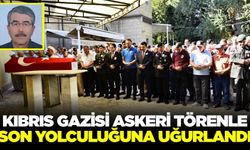 Kıbrıs Gazisi, Denizli'de son yolculuğuna uğurlandı