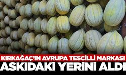 Avrupa tescilli Kırkağaç kavunu kış aylarında da sofralarda