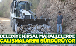 Bozdoğan Belediyesi, taş döşeme çalışmalarına devam ediyor
