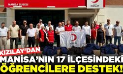 Türk Kızılay Manisa’dan öğrencilere anlamlı destek!