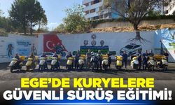Ege'de "Güvenli Motosiklet Sürüşü" eğitimi verildi