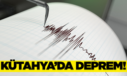 Kütahya'da 4,2 büyüklüğünde deprem!