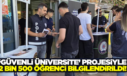 Manisa Emniyeti'nden öğrencilere güvenlik bilgilendirmesi