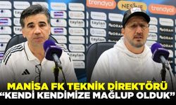 Manisa FK Teknik Direktörü Taşkın, " Tüm sorumluluk benim"