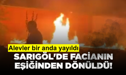 Sarıgöl’de kuru ot yangını paniğe neden oldu