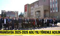 Manisa adli yılı törenle açıldı!
