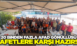 Manisa'da AFAD gönüllüsü sayısı 20 bini geçti