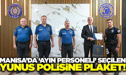 Manisa'da Yunus Polisi "Ayın Personeli" seçildi!