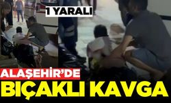 Alaşehir'de bıçaklı kavga: 1 Yaralı