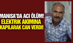 Manisa'da elektrik akımına kapılan kişi hayatını kaybetti