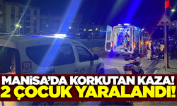 Manisa'da Elektrikli Bisiklet Kazası: 2 Çocuk Yaralandı