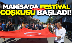 Manisa'da ilk kez düzenlenen festival coşkuyla başladı!