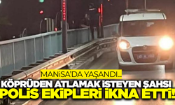 Manisa'da İşsizlik Nedeniyle Köprüden Atlamak İsteyen Şahıs Kurtarıldı