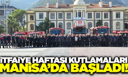 Manisa'da İtfaiye Haftası coşkusu başladı