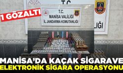 Manisa'da kaçakçılık operasyonu: 1 gözaltı