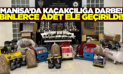 Manisa’da 8 adrese baskın! 9 gözaltı