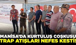 Manisa'da trap atış yarışmaları nefesleri kesti