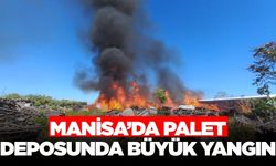 Manisa'da büyük yangın: Çok sayıda ekip sevk edildi