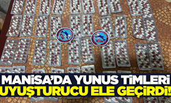 Manisa'da şüphelinin üzerinden uyuşturucu çıktı!