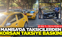 Manisa'da Taksiciler Korsan Taksiye Baskın Düzenledi: Araç Bağlandı, 60 Bin TL Ceza Kesildi